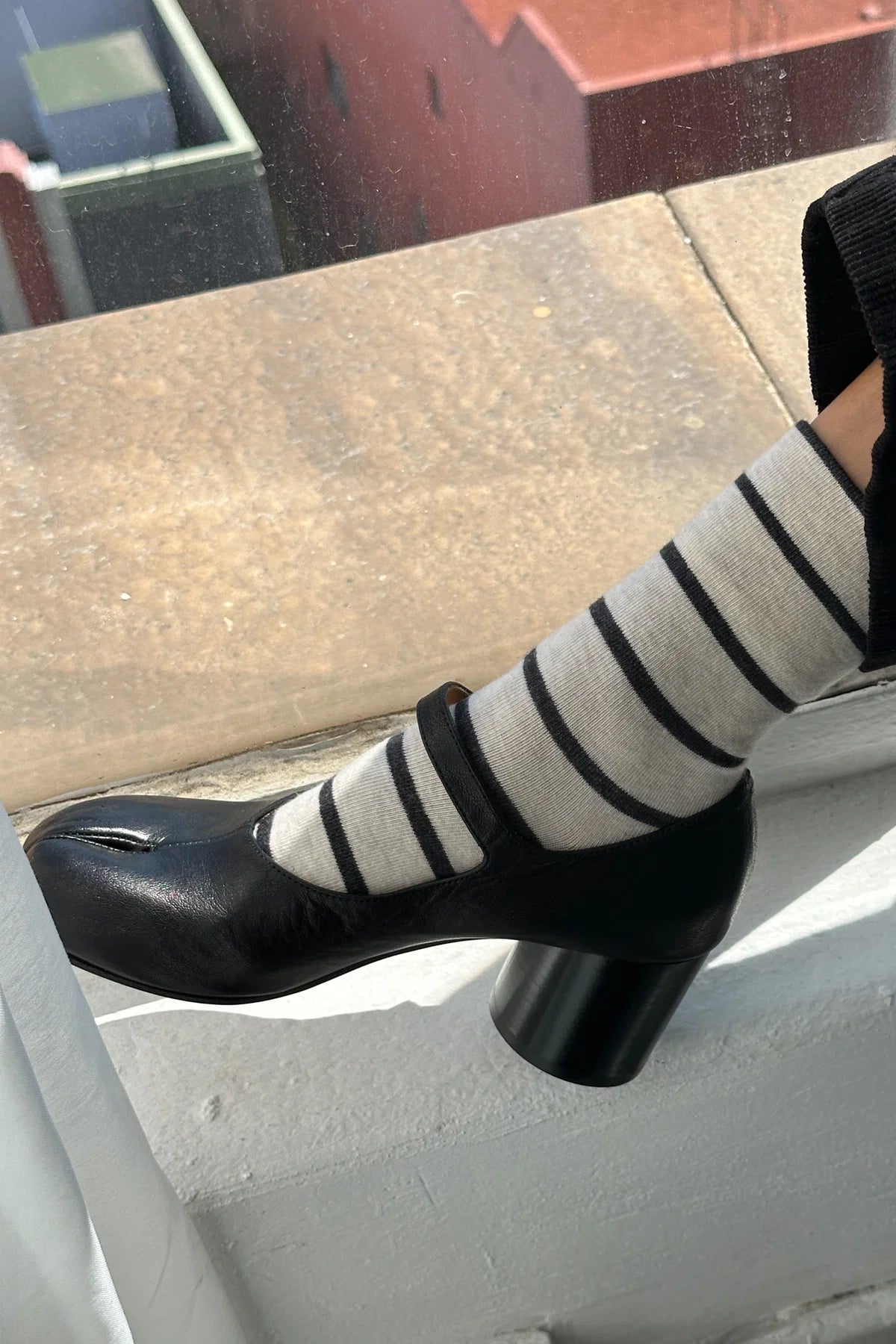 Le Bon Shoppe | Wally Socks Grain Stripe