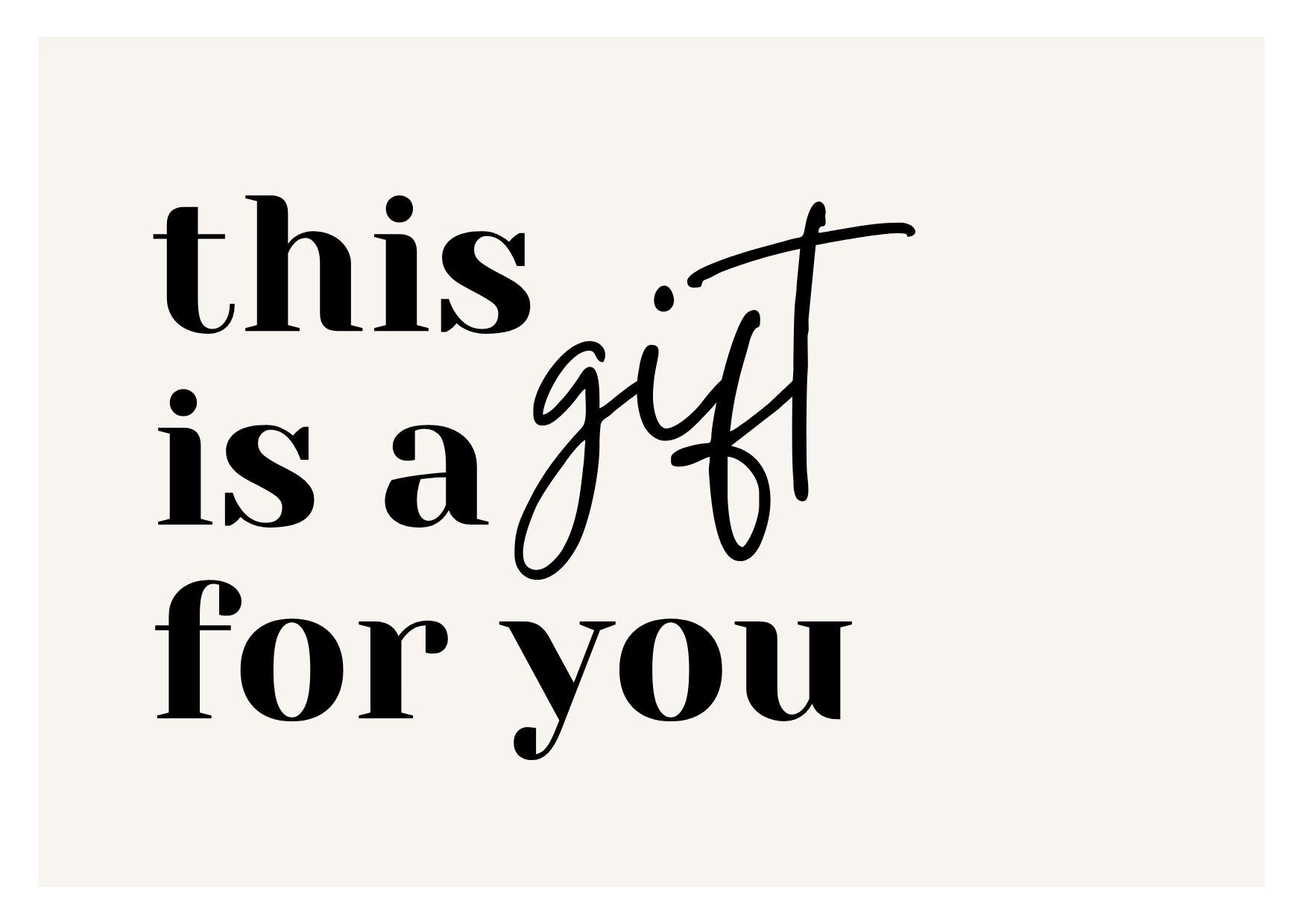 Hey Little - Gift Card — front view flat lay