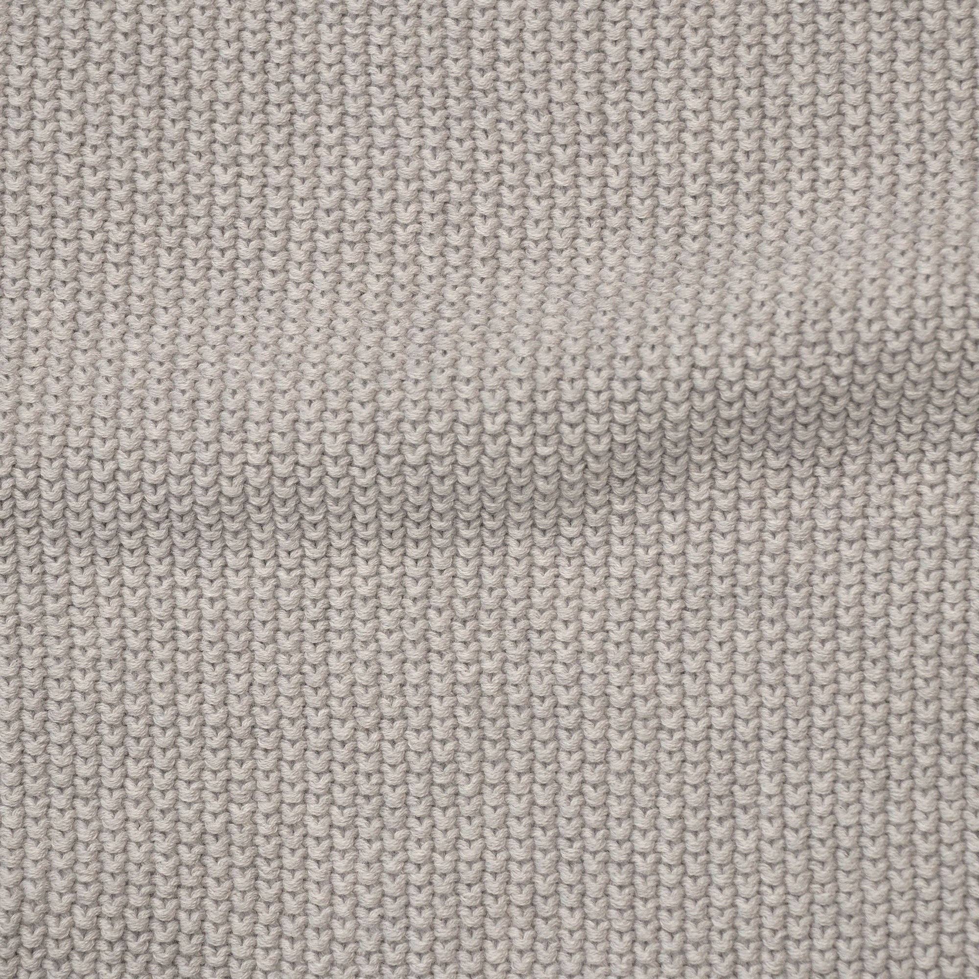 Paul James Knitwear | Cotton Textured Neckerchief- Oatmeal