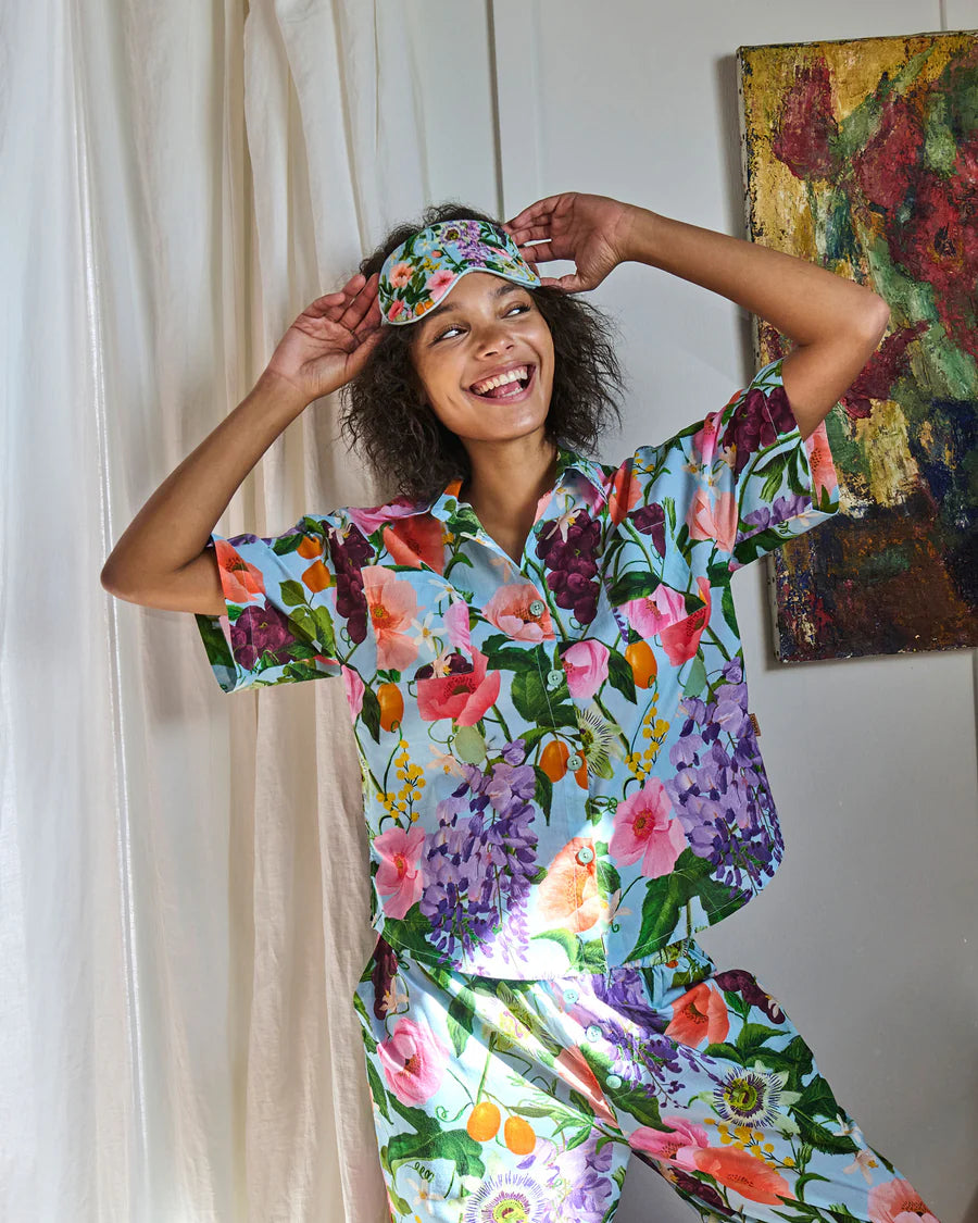 Kip & Co LADIES | Spring In The Air Organic Short Sleeve Pyjama Set