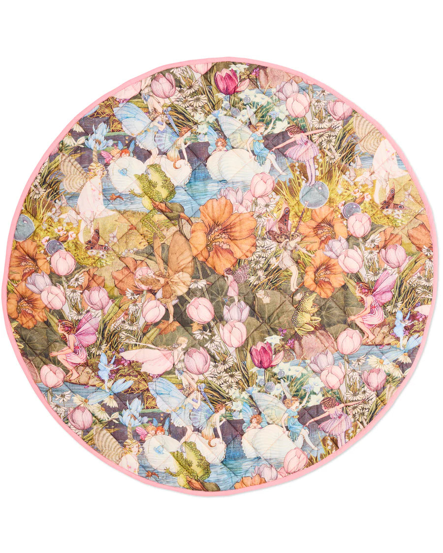 Kip & Co x Fairyland BABY | Fairy Garden Quilted Baby Play Mat