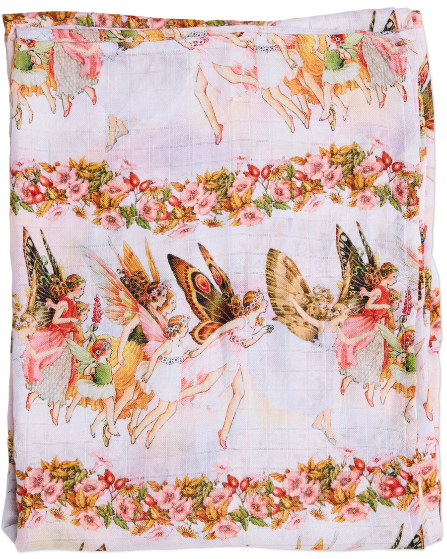 Kip & Co x Fairyland BABY | Fairy Friends Forever Bamboo Swaddle