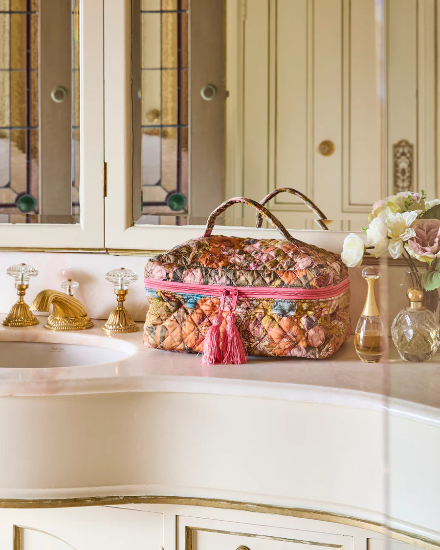 Kip&Co x Fairyland HOME | Fairy Garden Quilted Cotton Toiletry Case