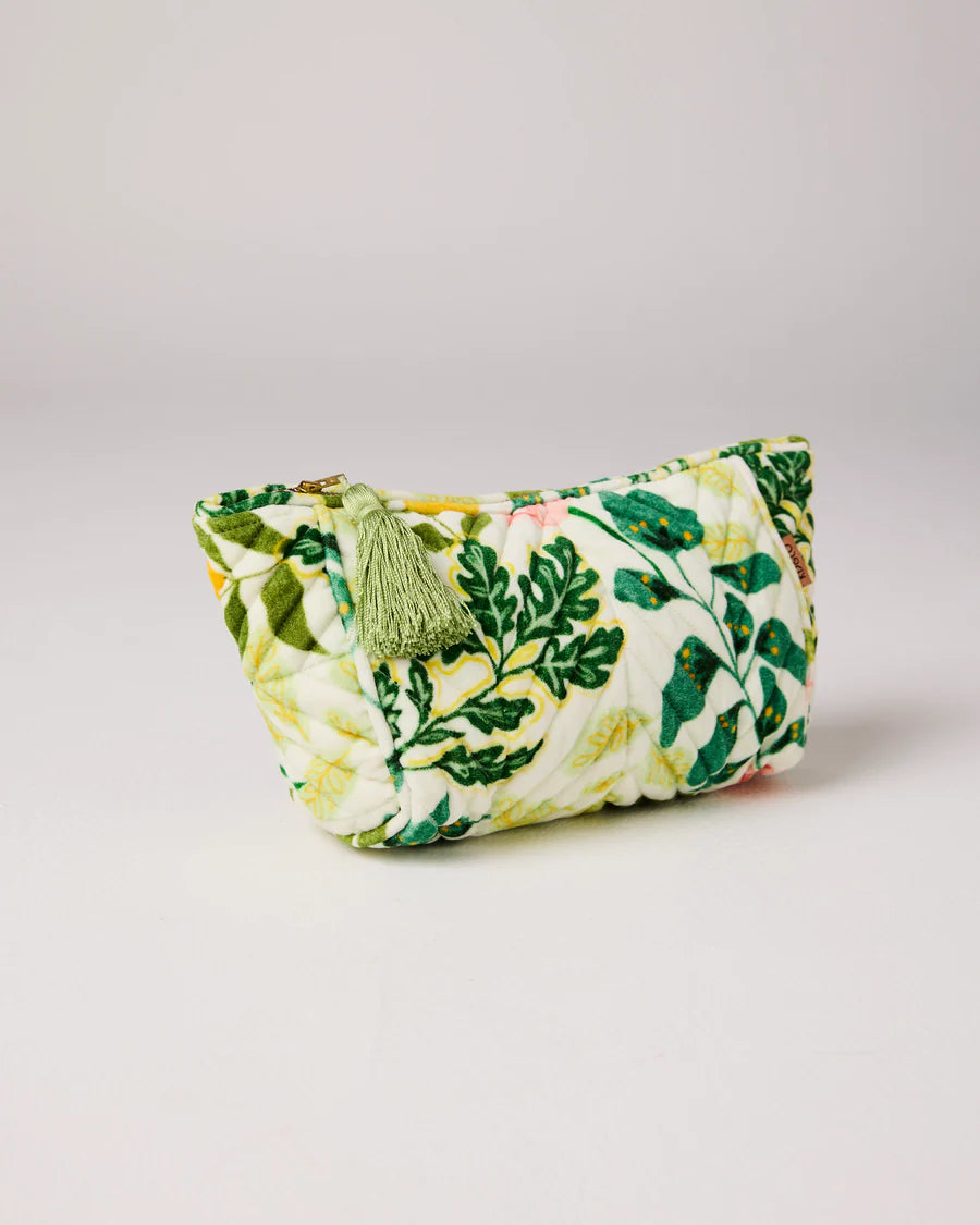 Kip & Co | Wander Velvet Toiletry Bag