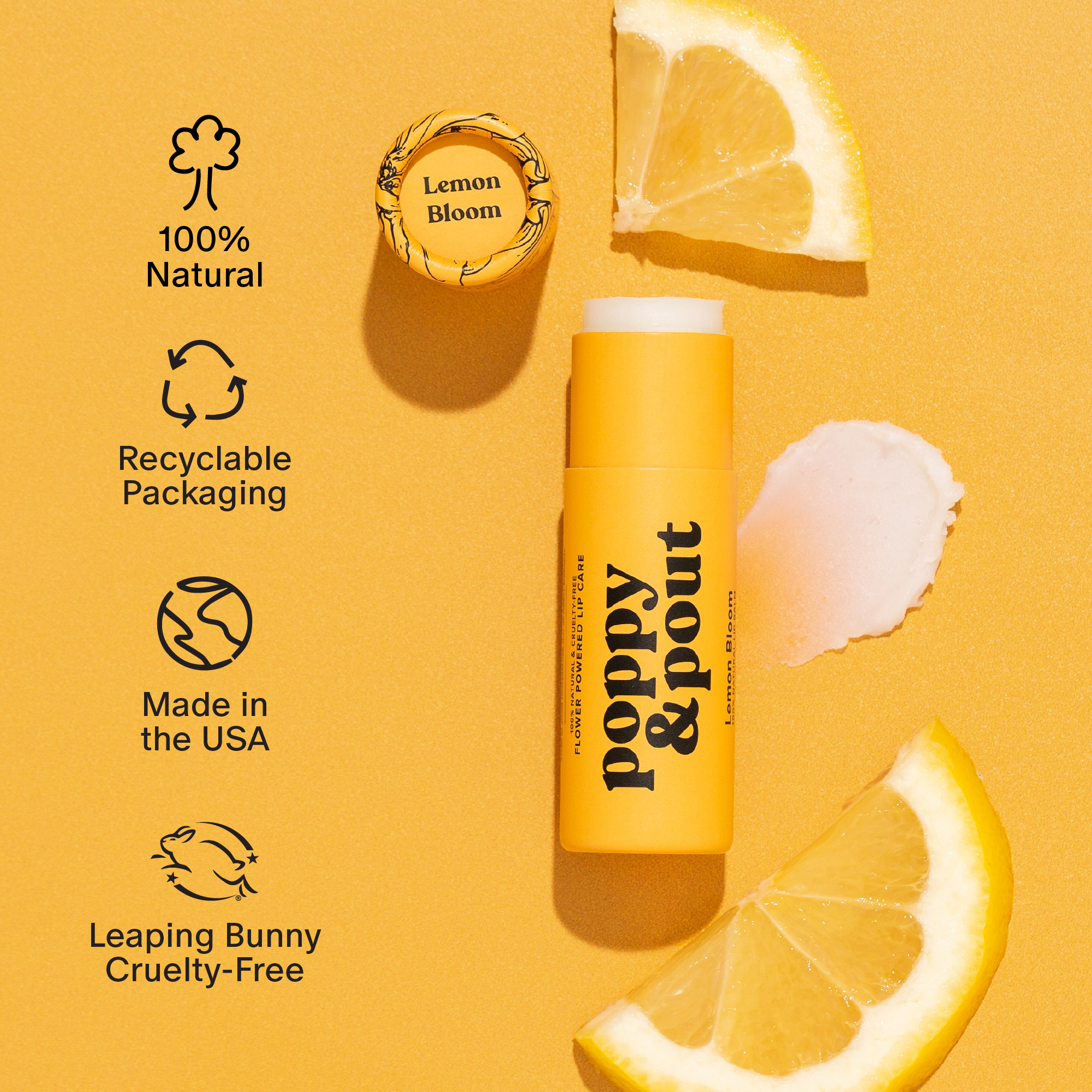 Poppy & Pout | Lip Care Duo- Lemon Bloom
