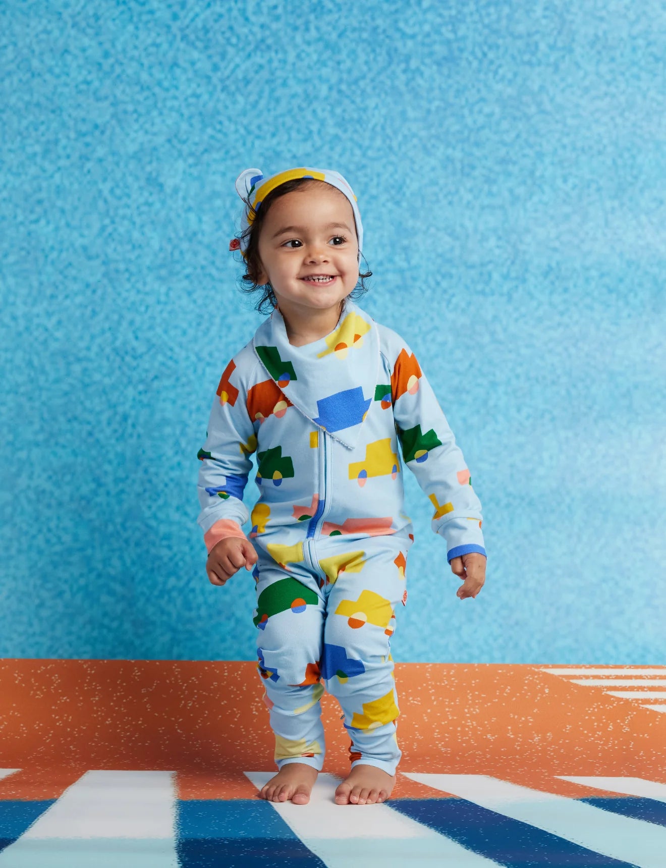 Halcyon Nights| Long Sleeve Romper / Beep Beep