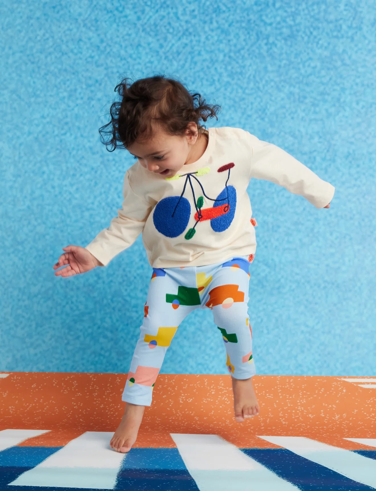 Halcyon Nights | Cotton Long Sleeve T Shirt / Pedal Pals