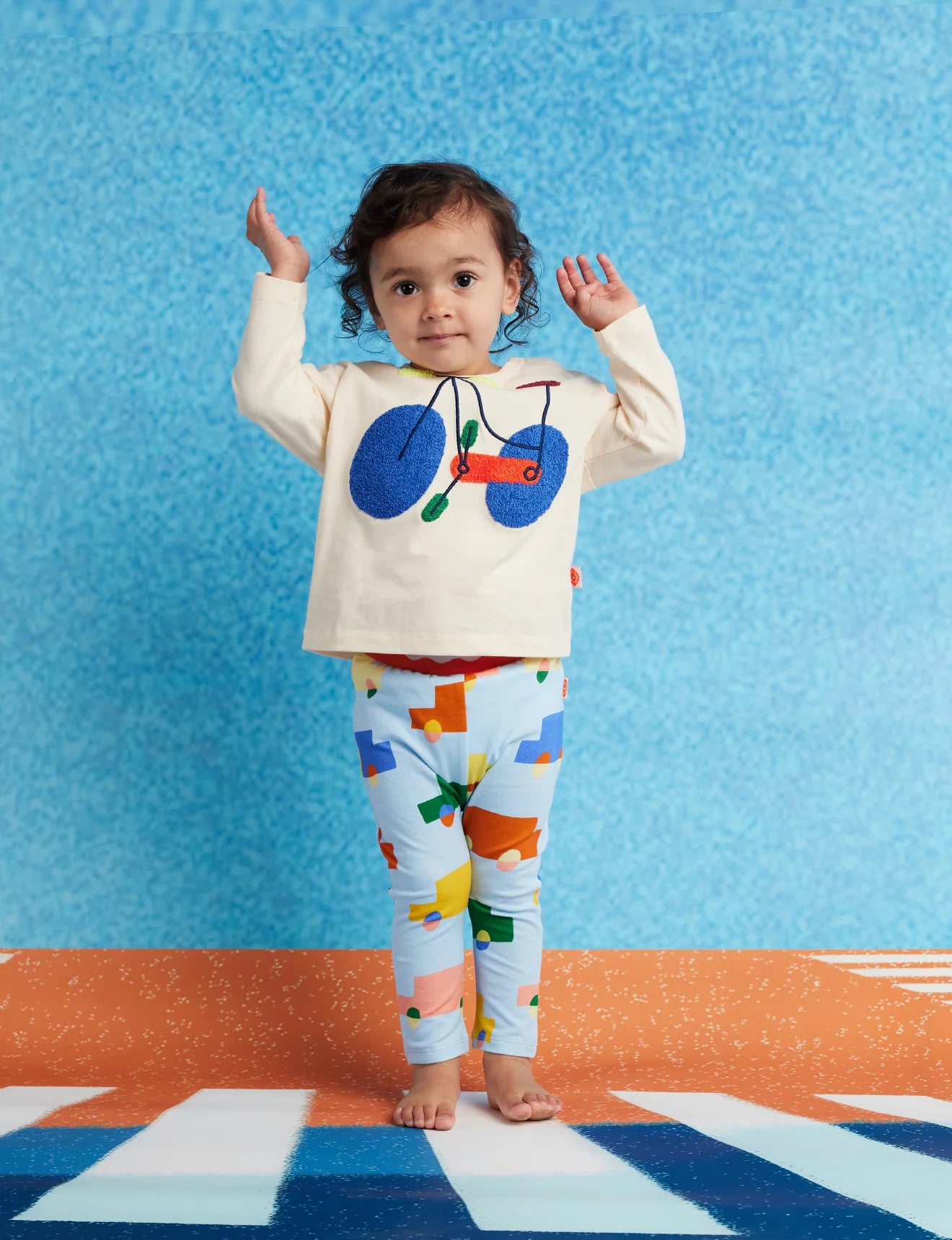Halcyon Nights | Cotton Long Sleeve T Shirt / Pedal Pals