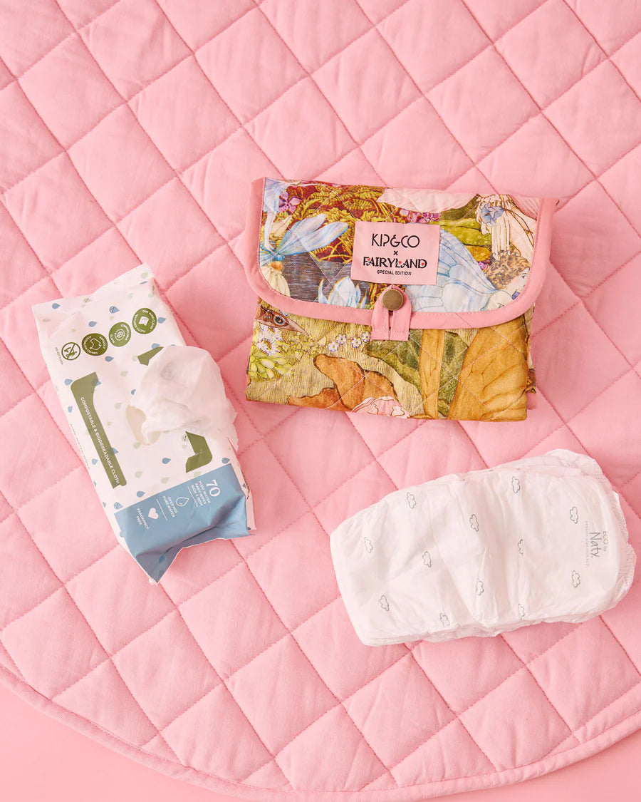 Kip & Co x Fairyland | Fairy Garden Baby Change Mat