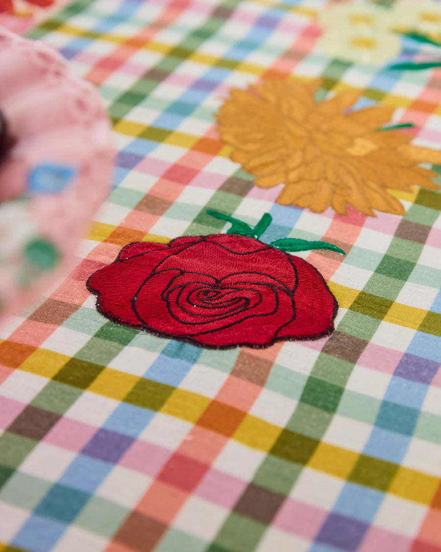 Kip & Co HOME | Sweet Flowers Tartan Table Runner
