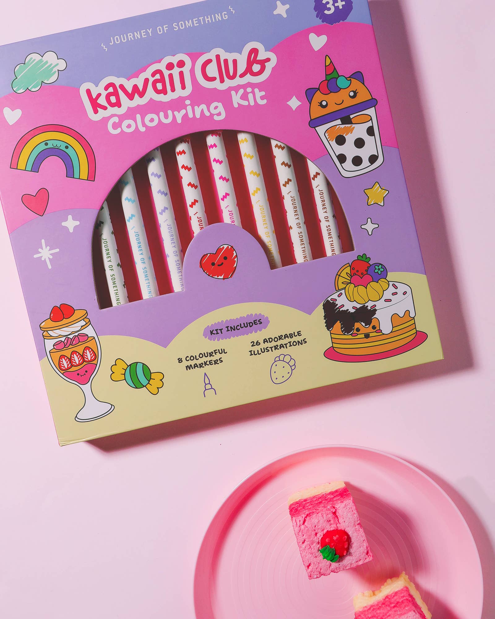 Journey Of Something | Kawaii Club Colouring Kit