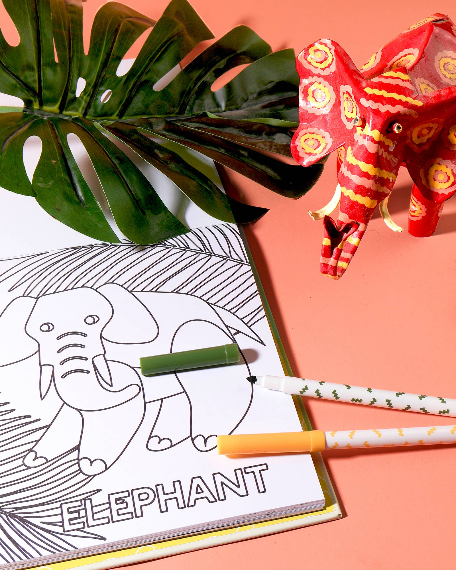 Journey Of Something | Alphabet Safari Colouring Kit