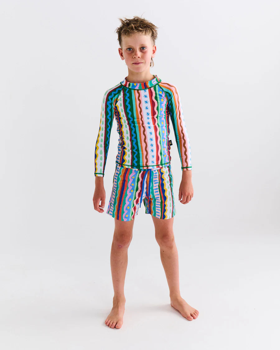 Kip & Co | Beach Patterns Boardies