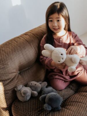Miffy | Cosy Miffy sitting in Giftbox- Taupe