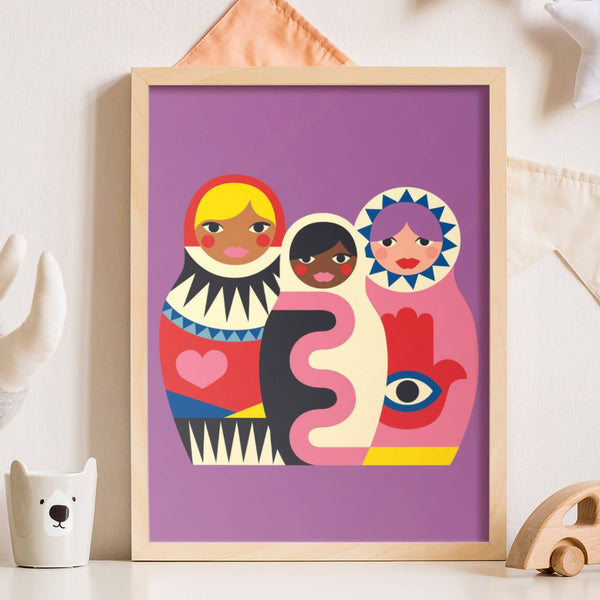 Journey Of Something | Kids Paint by Numbers - Babushkas