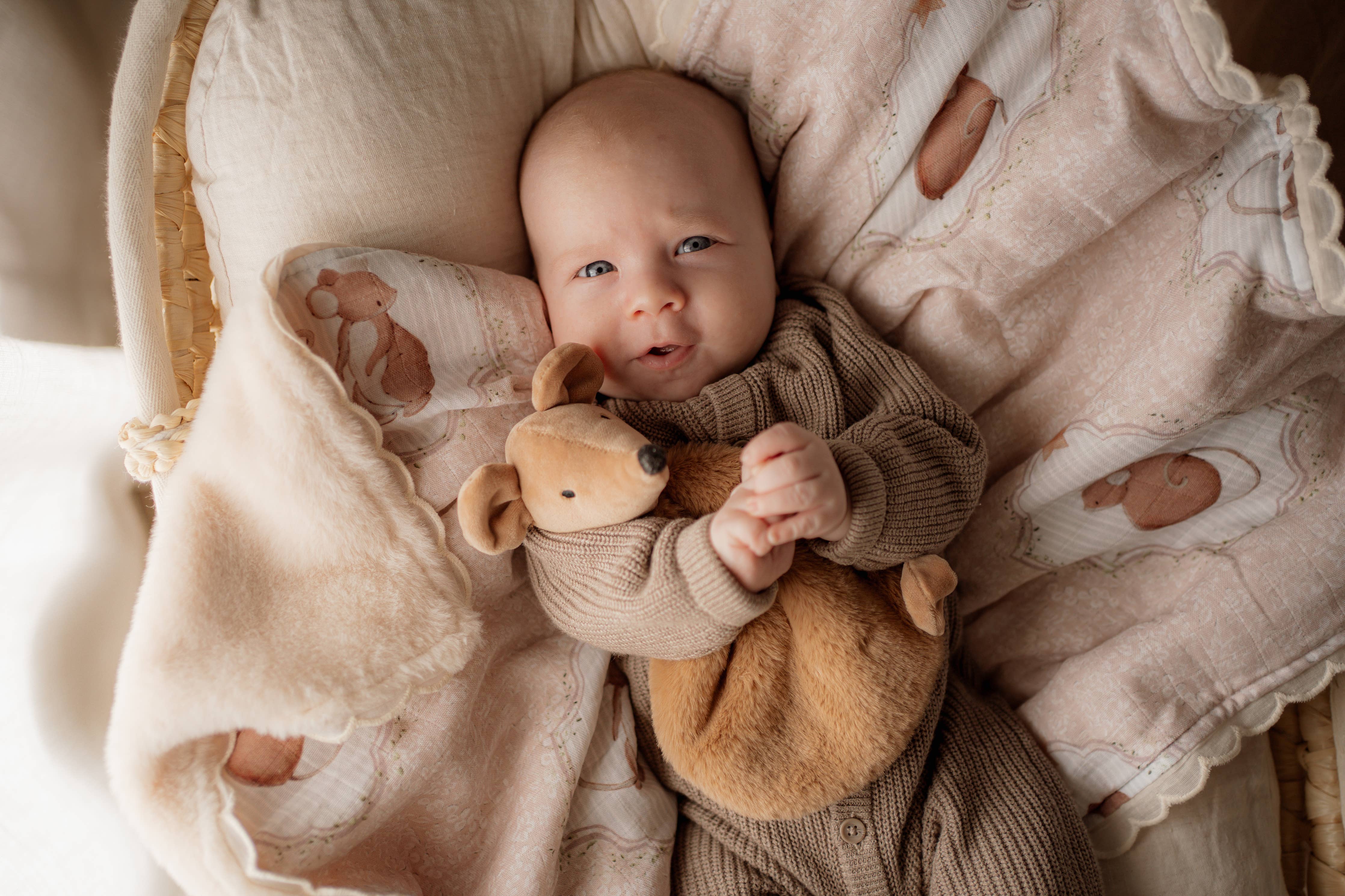 Pop Ya Tot | Squeaky the Sweet Comforter Toy