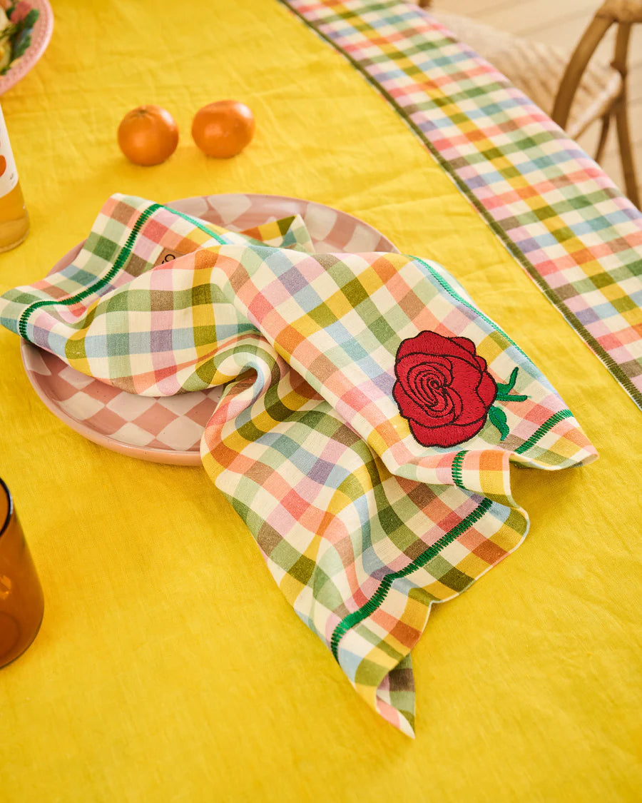 Kip & Co HOME | Sweet Tartan 4P Napkin Set