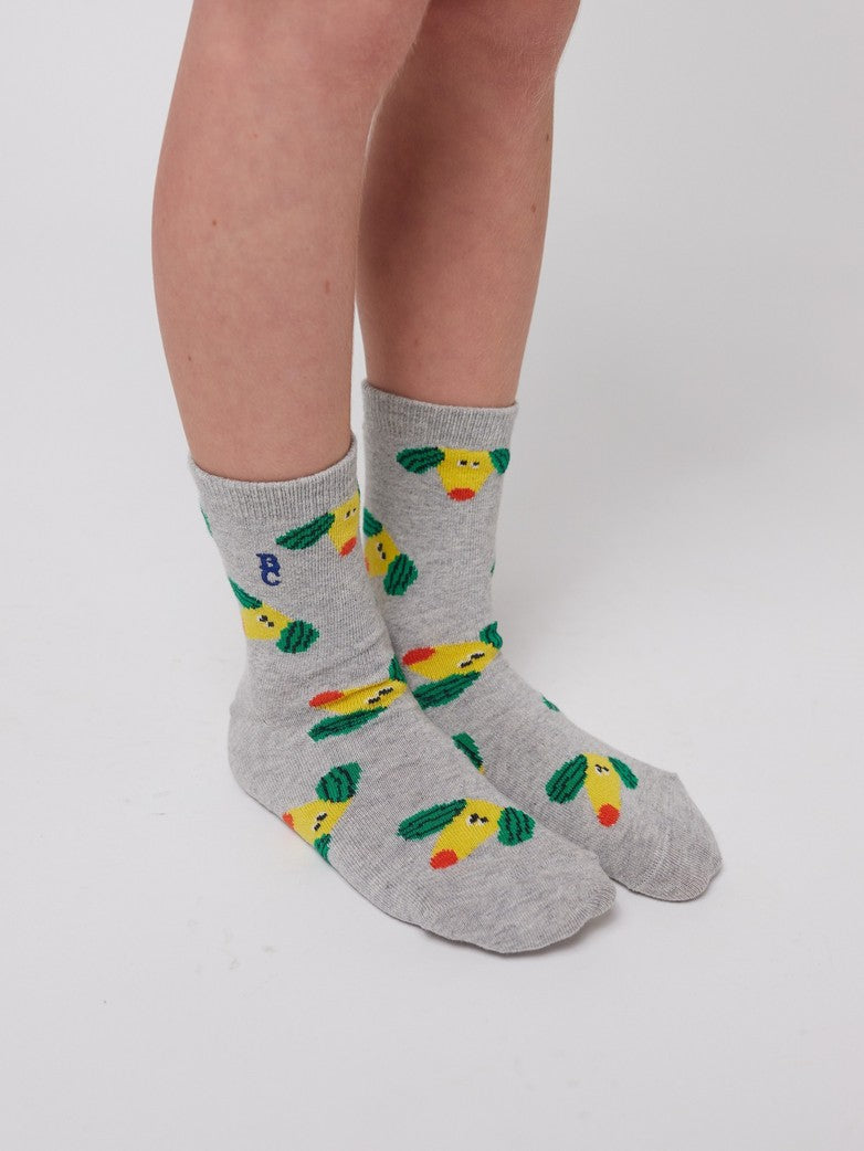 Bobo Choses | Happy Dog all over short socks SS25