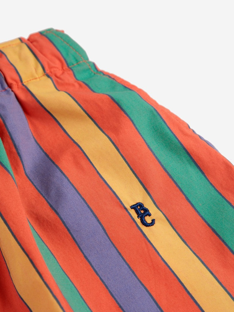 Bobo Choses | Multicolour stripes woven pants SS25