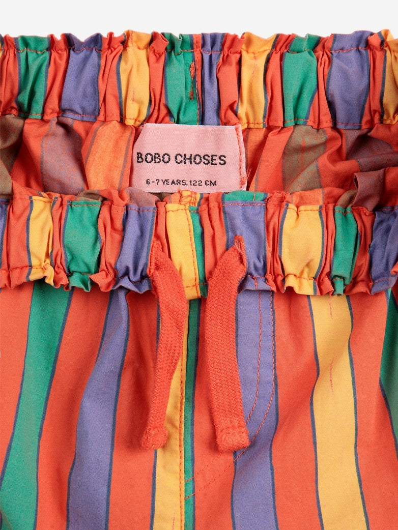Bobo Choses | Multicolour stripes woven pants SS25