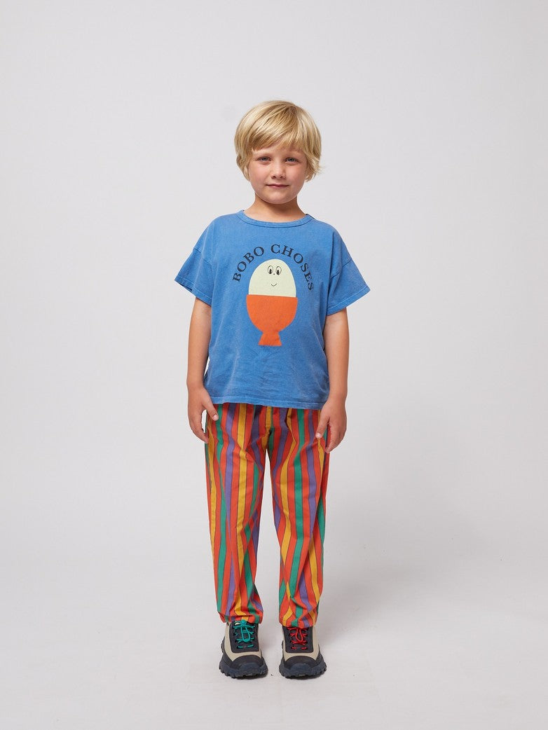 Bobo Choses | Multicolour stripes woven pants SS25