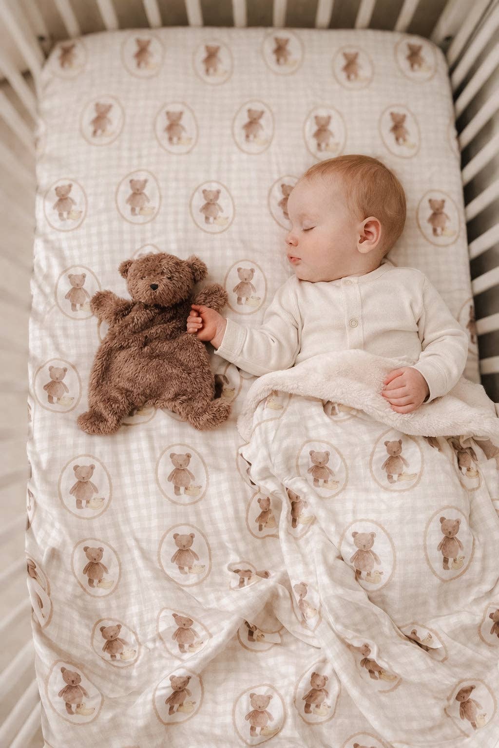 Pop Ya Tot | Little Ted Comforter Toy