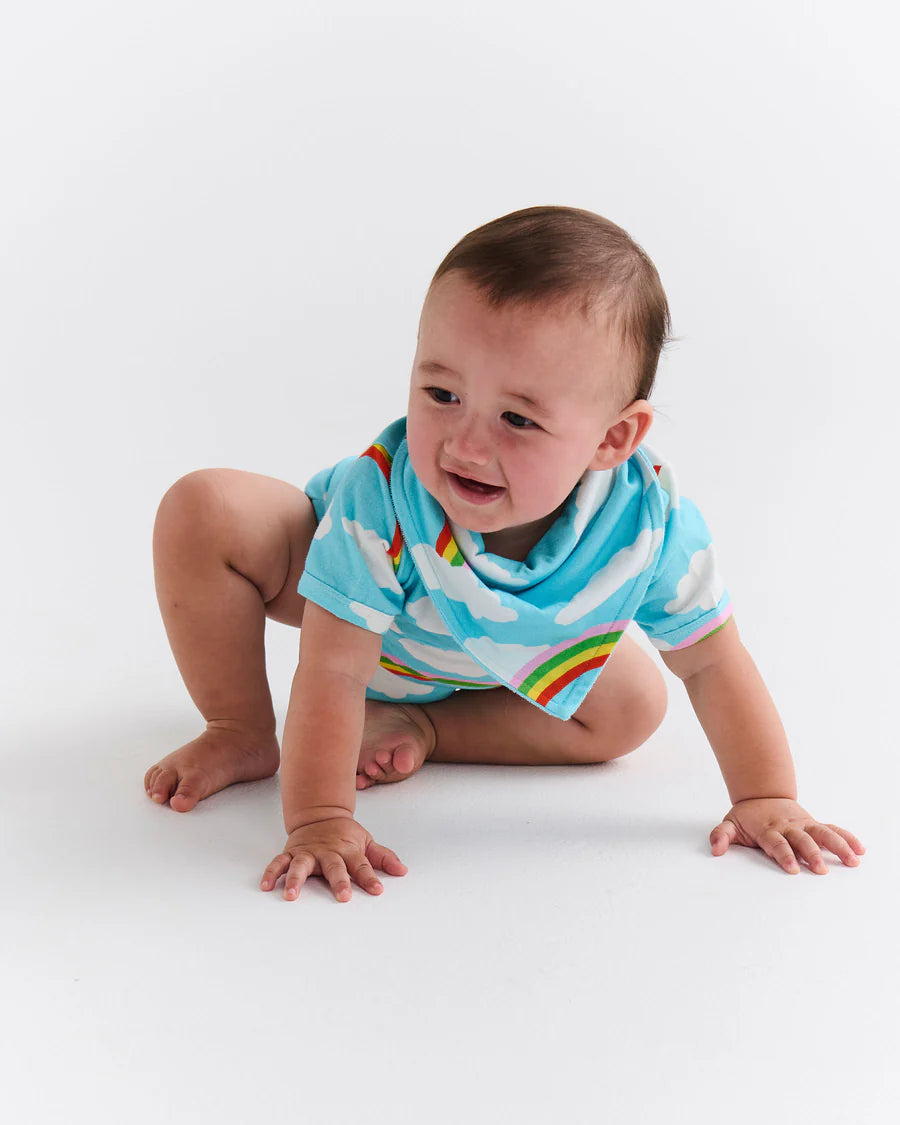 Kip & Co BABY | Beach Baby Organic Cotton Dribble Bib Set