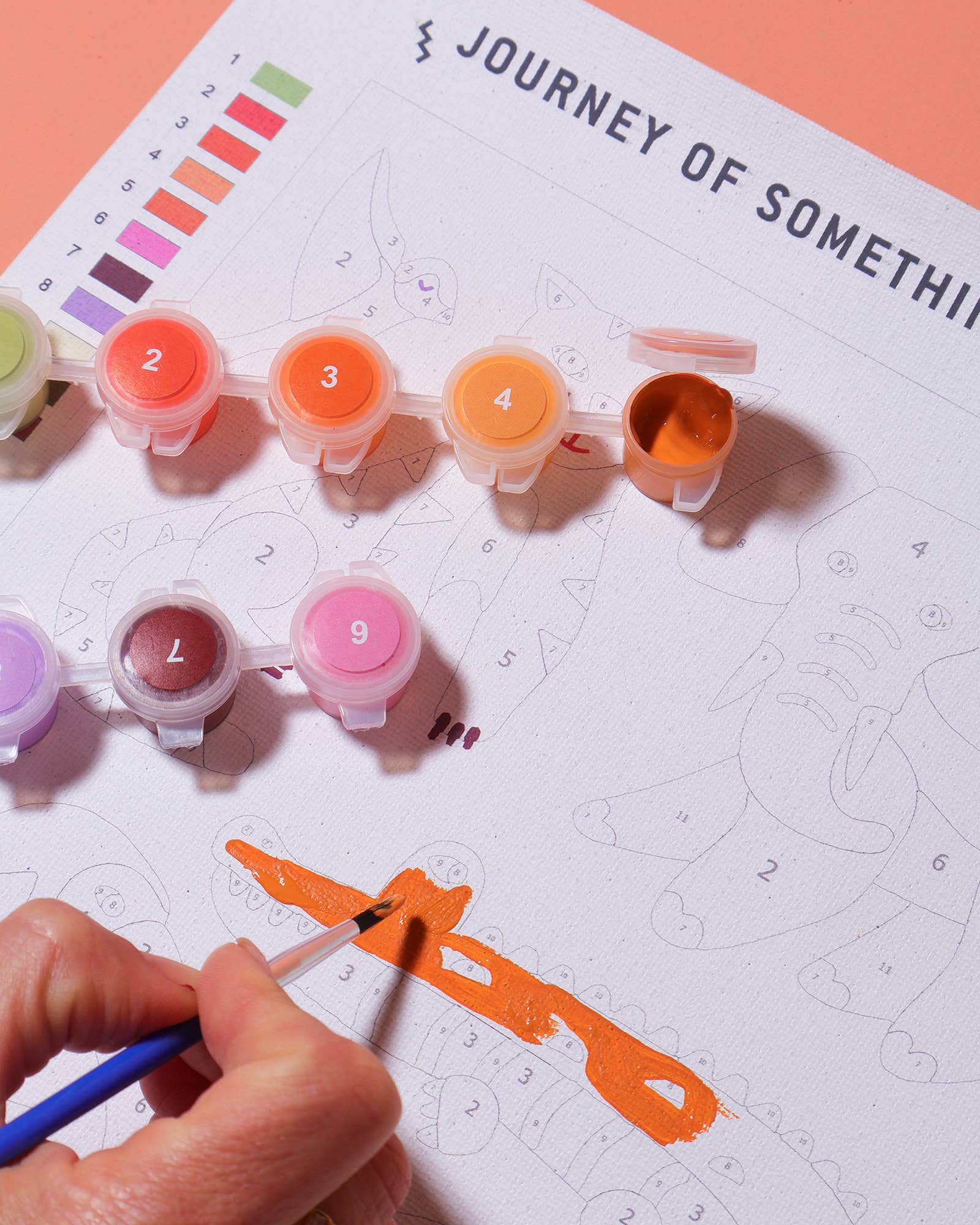 Journey Of Something | Kids Paint by Numbers - Little Safari