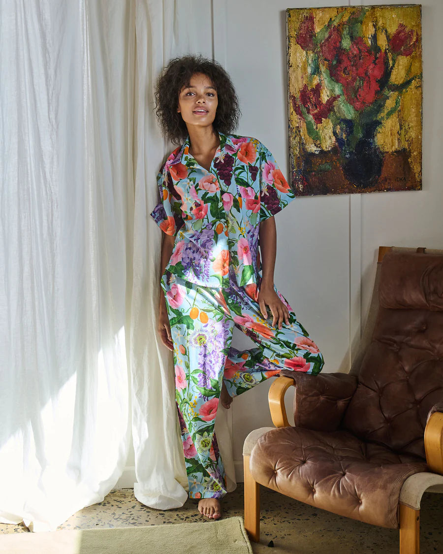 Kip & Co LADIES | Spring In The Air Organic Short Sleeve Pyjama Set