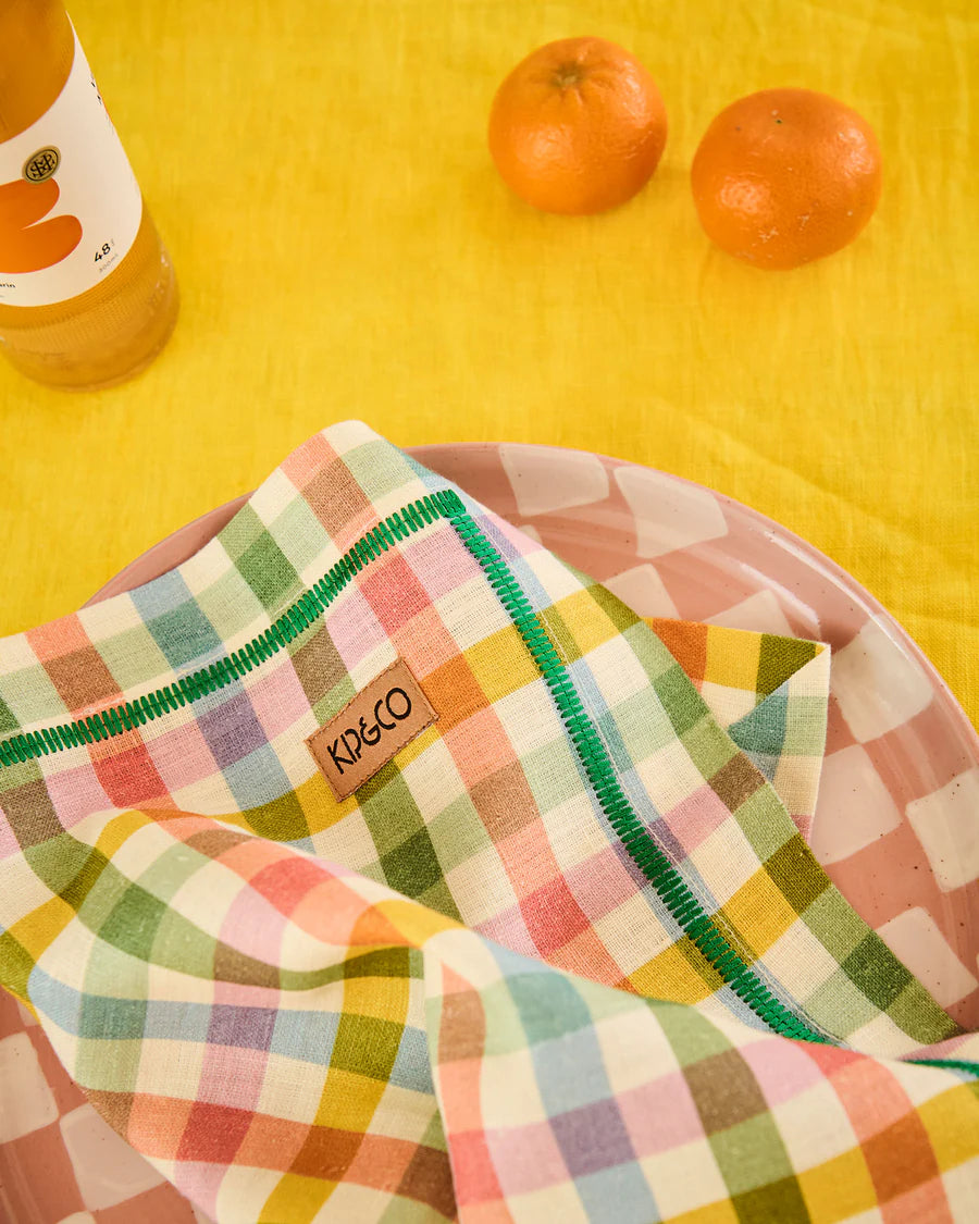 Kip & Co HOME | Sweet Tartan 4P Napkin Set