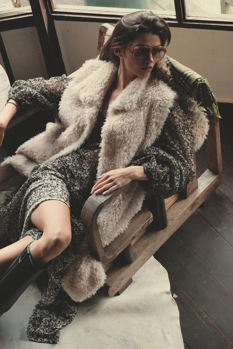 Lilya | Ellen Long Vest Ivory