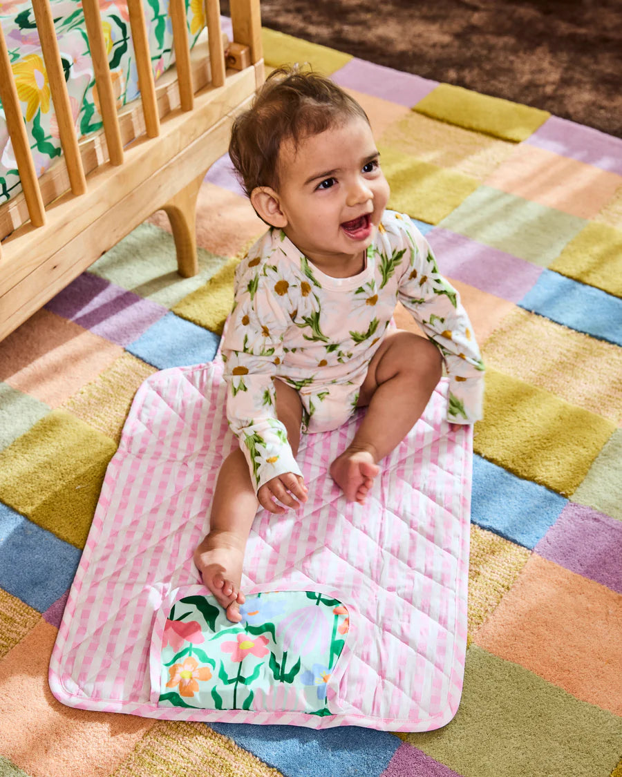 Kip & Co BABY| Popping Flowers Baby Change Mat