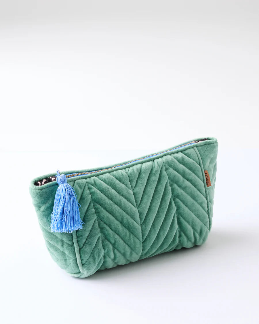 Kip & Co HOME | Seabed Velvet Toiletry Bag
