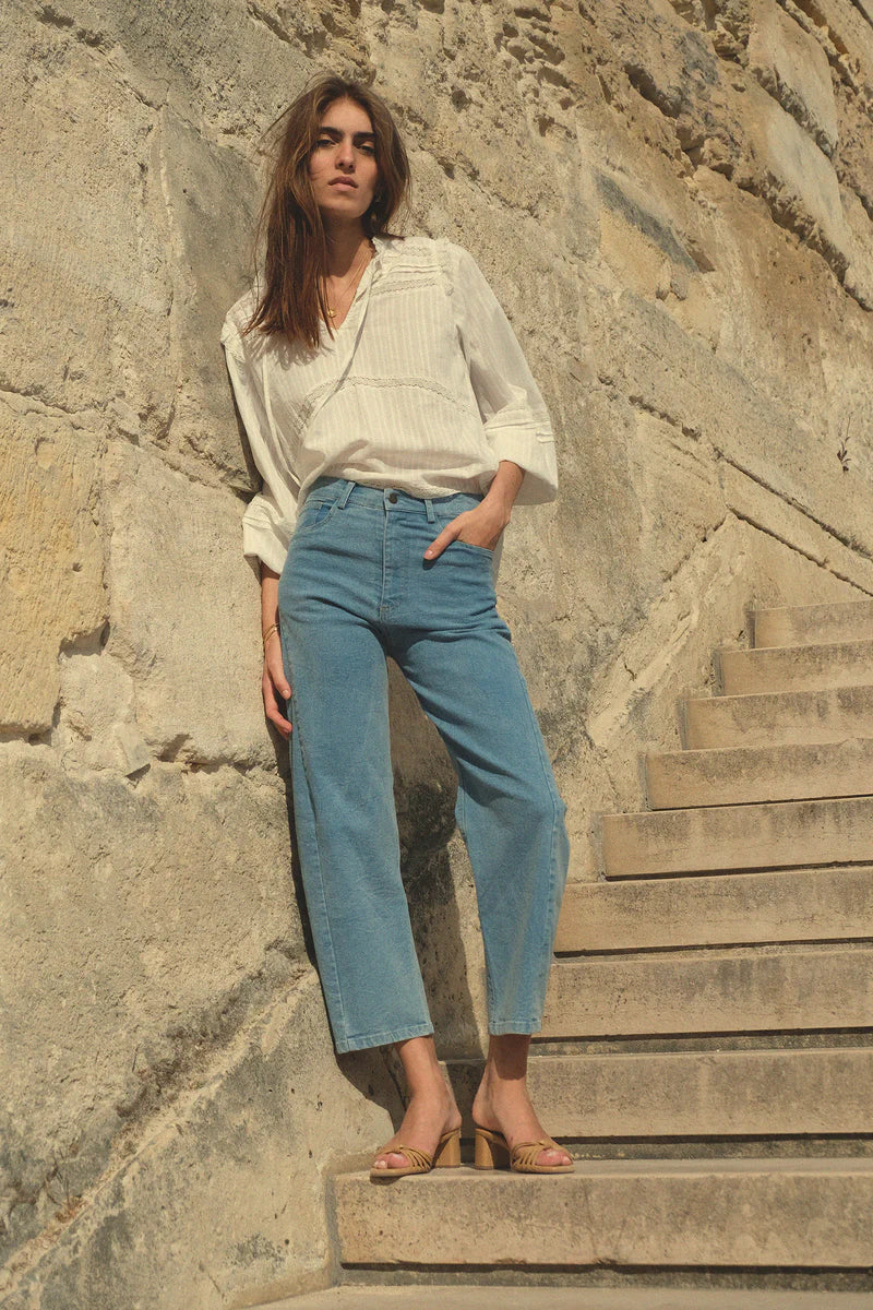 Lilya | Guildford Denim Jean - pale blue