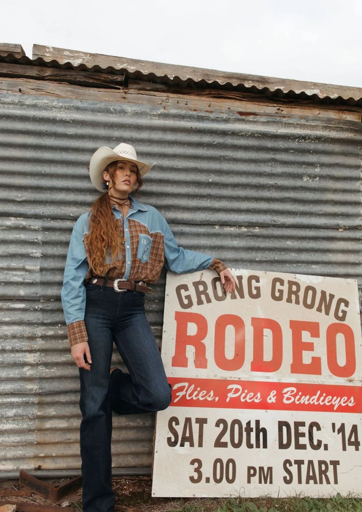 FAR MER by Whitney | The Homestead Check Texas Yoke Shirt