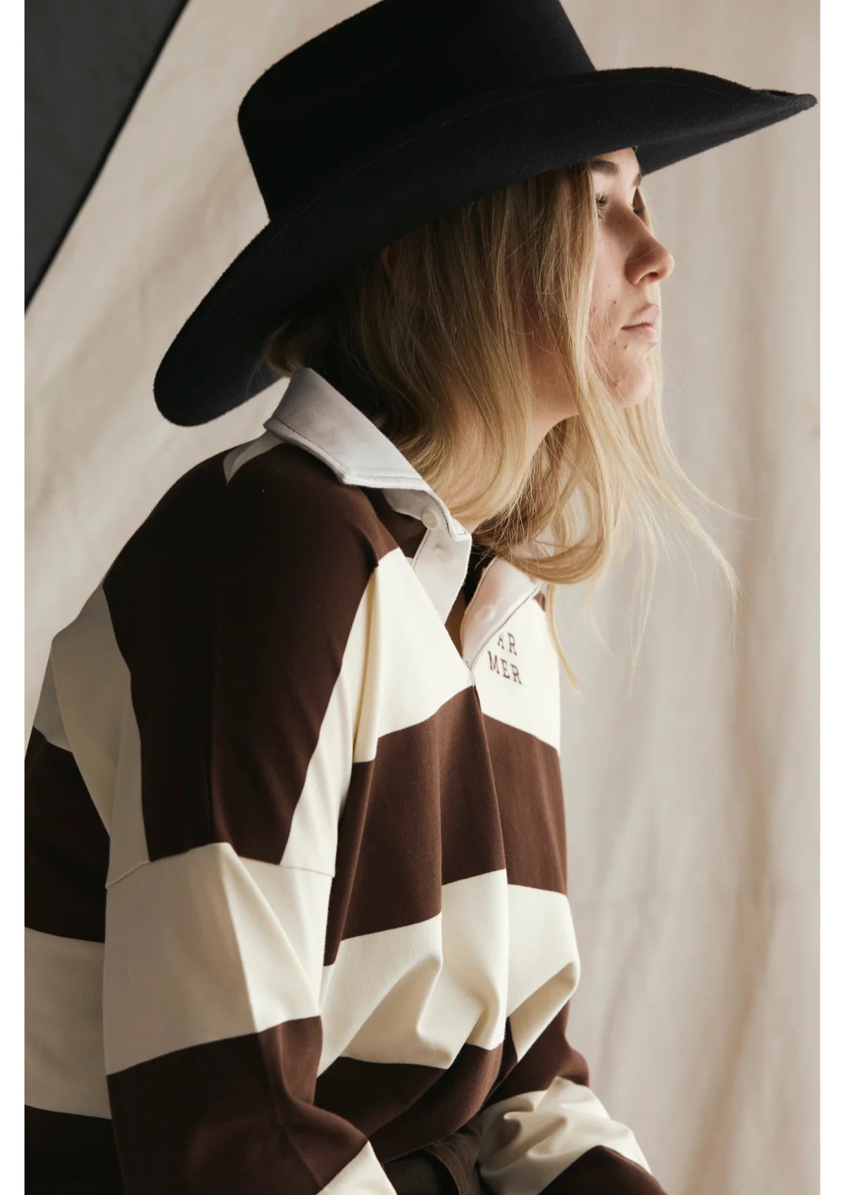 FAR MER by Whitney | Jersey- Choc/Cream