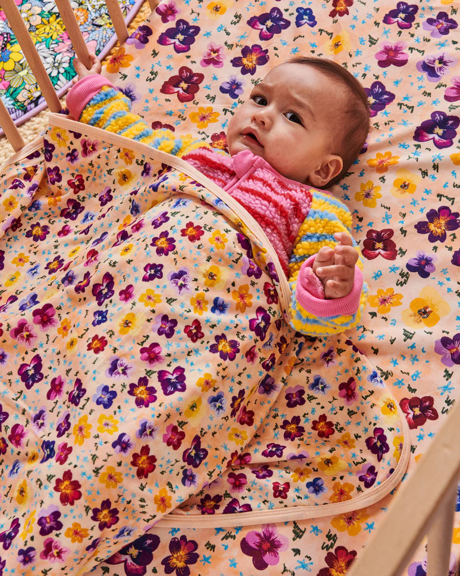 Kip & Co BABY | Pansy Organic Cotton Snuggle Blanket