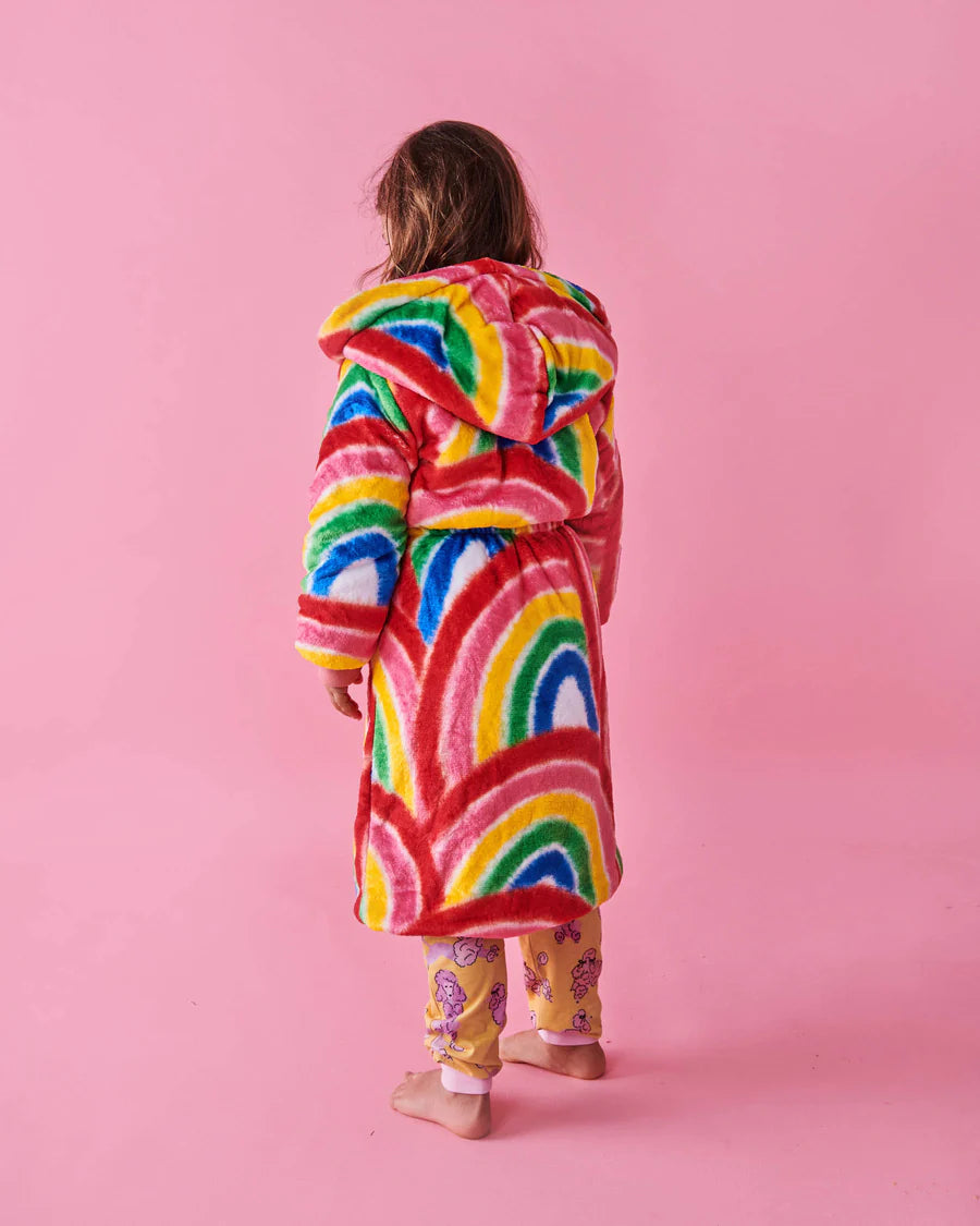 Kip & Co KIDS | Rainbow Spray Kuddle Kids Robe