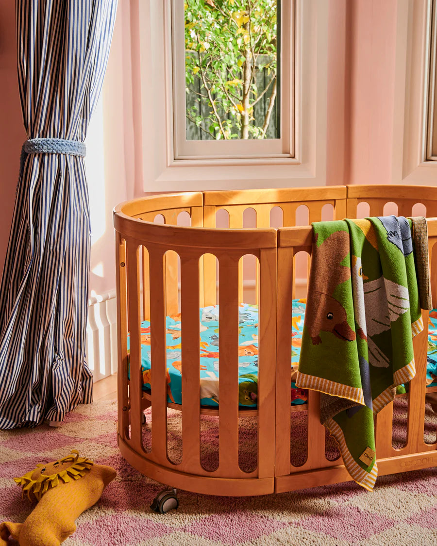 Kip & Co BABY | Home Among The Gum Trees Cotton Knitted Blanket
