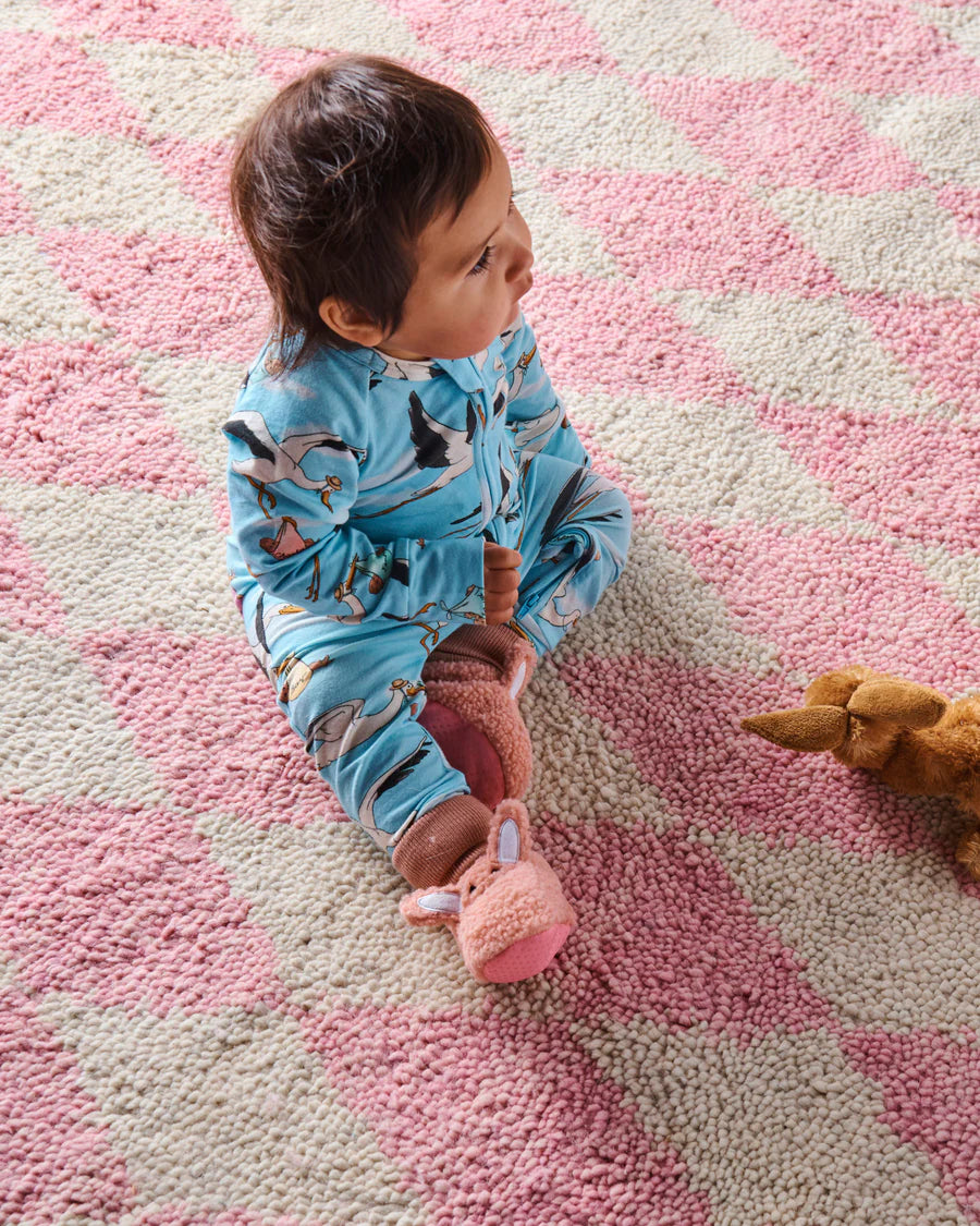 Kip & Co BABY | Bunny Baby Booties - Pink