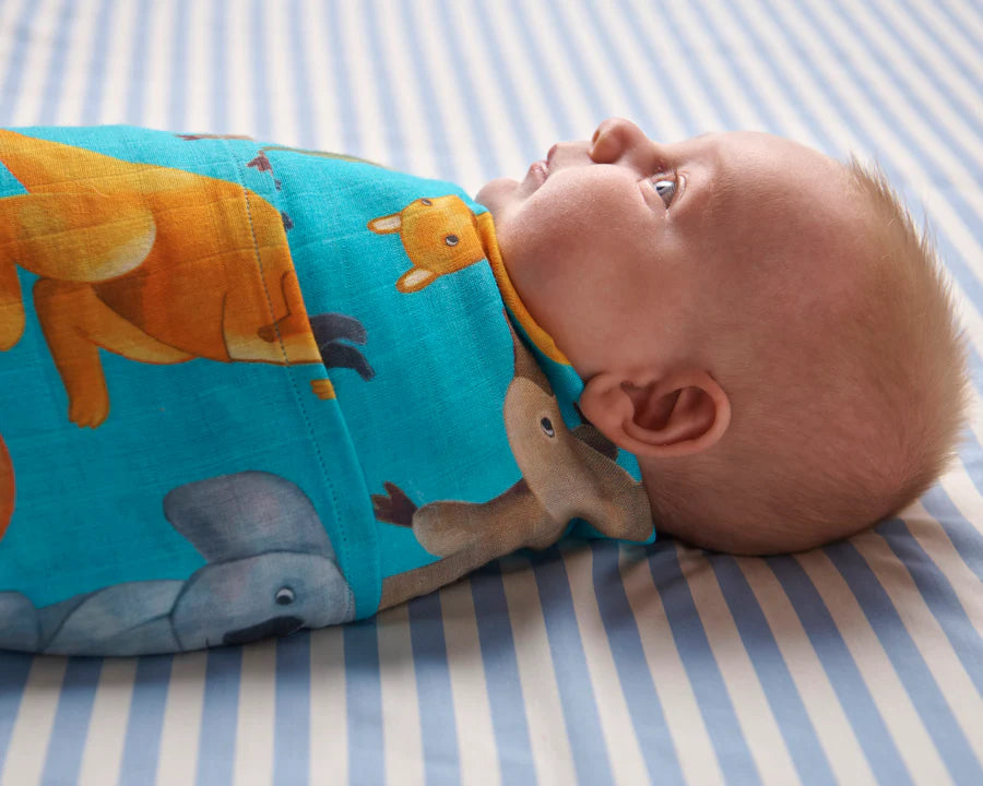Kip & Co BABY | Home Among The Gum Trees Bamboo Swaddle