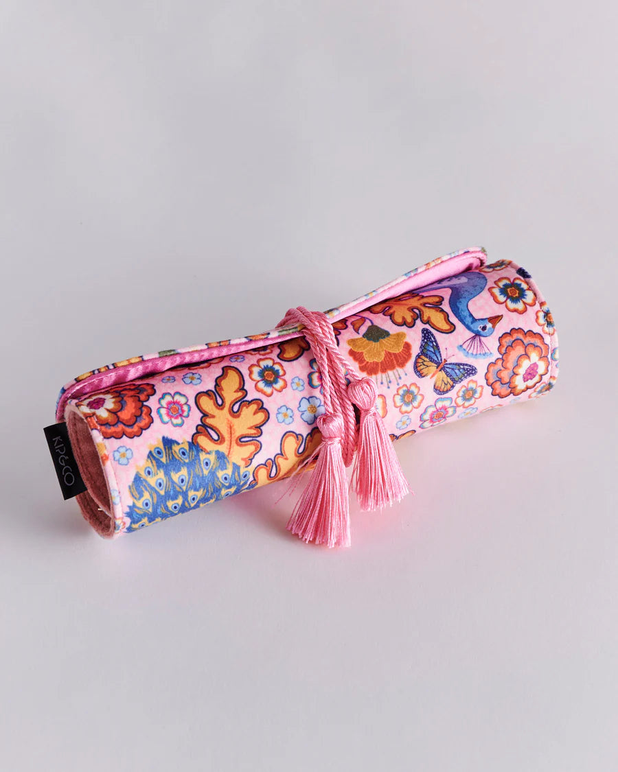 Kip & Co HOME  | Lyon Velvet Jewellery Roll
