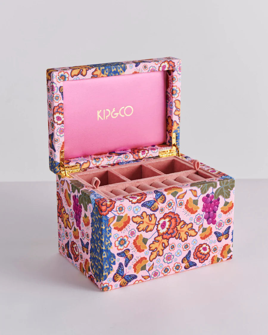Kip & Co HOME  | Lyon Velvet Jewellery Box- Large
