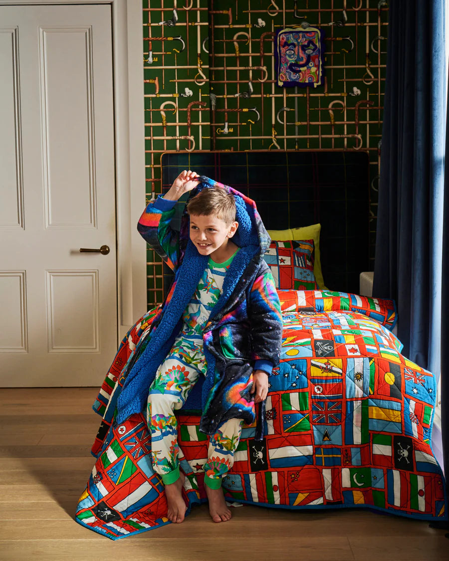 Kip & Co KIDS | Rocket Man Kuddle Kids Robe