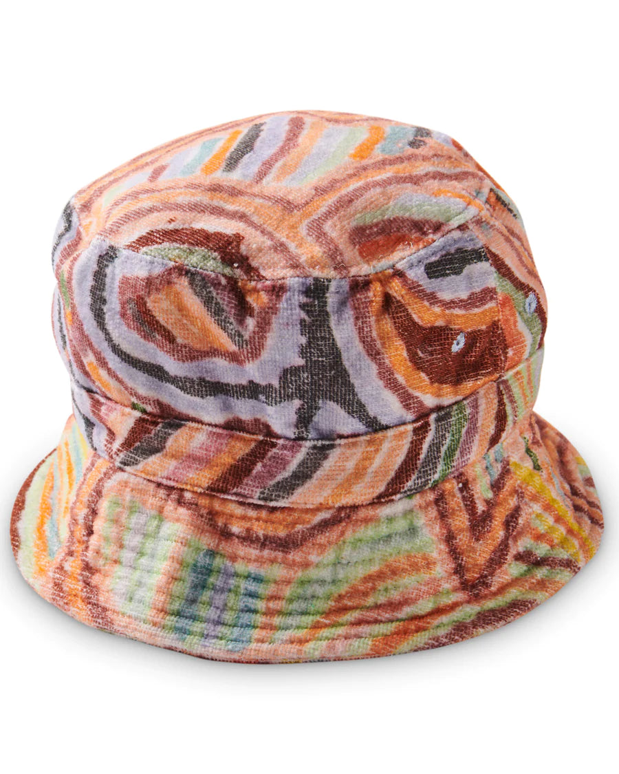 Kip & Co X Ernabella Arts | Ngayuku Ngura Terry Bucket Hat