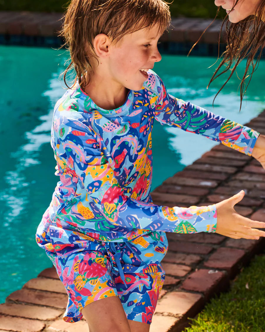 Kip & Co X Ken Done | Reef Garden Rash Vest