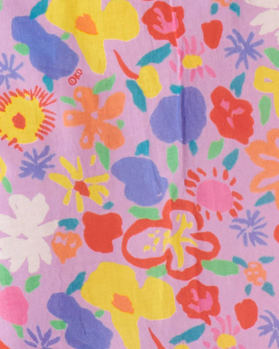 Kip & Co X Ken Done LADIES | Summer Floral Organic Cotton Pyjama Set