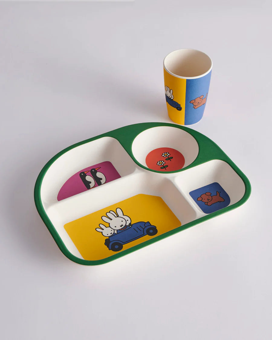 Kip&Co x Miffy | Miffy's Adventures Bento Tray & Cup Set