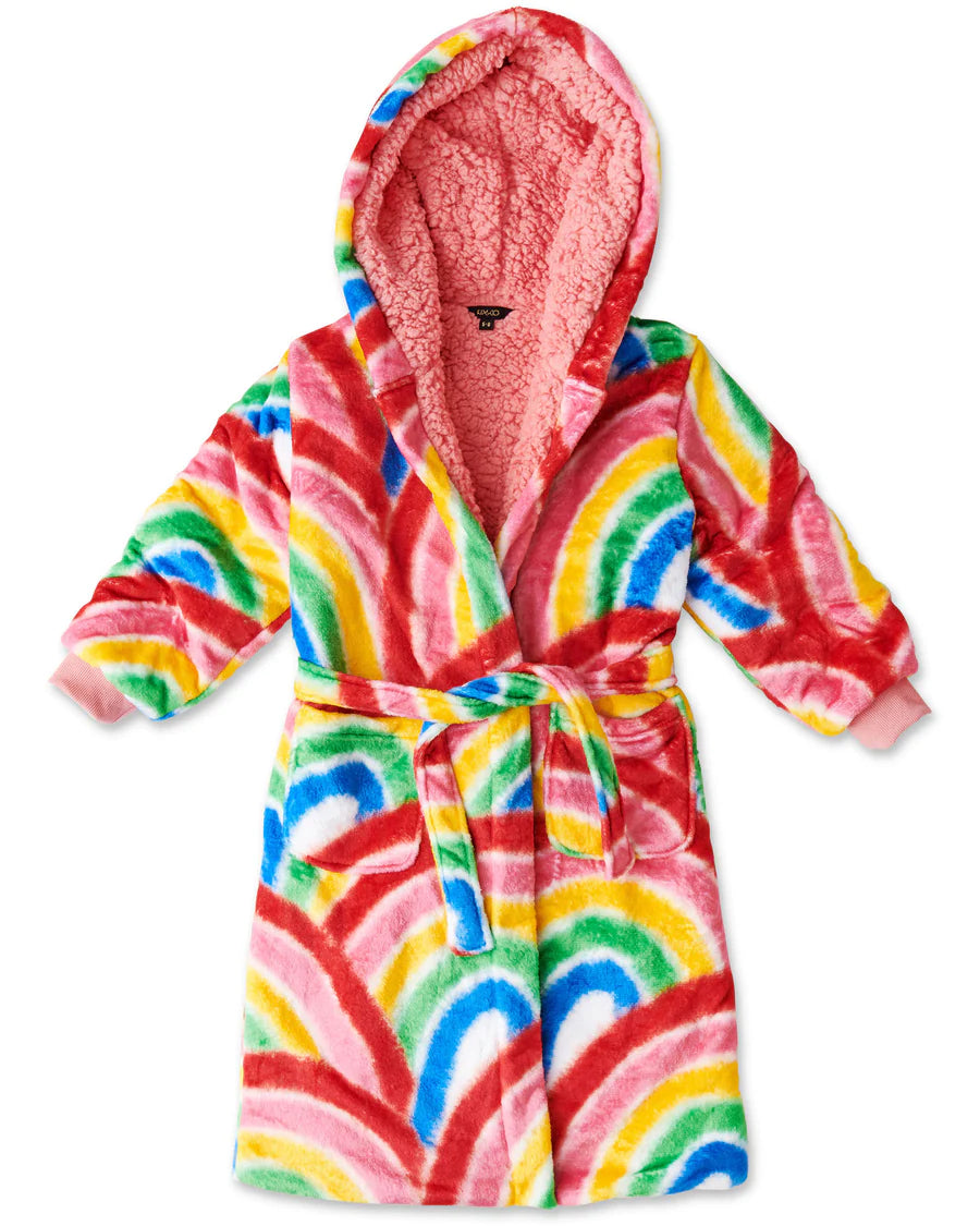 Kip & Co KIDS | Rainbow Spray Kuddle Kids Robe
