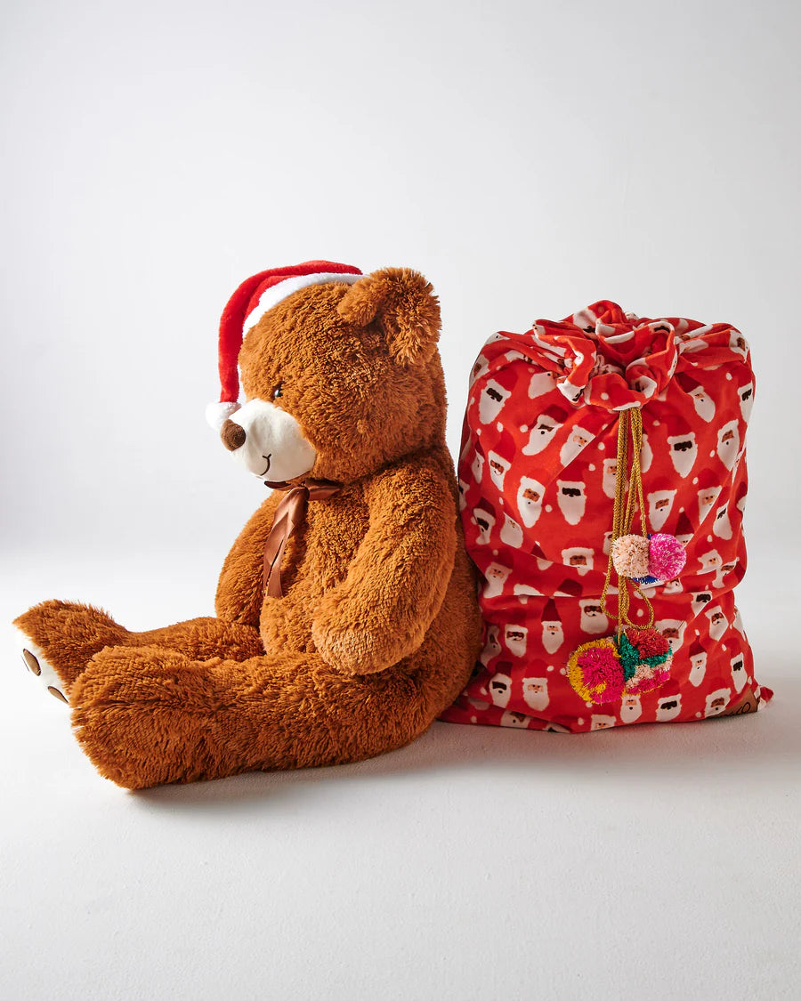 New Kip & Co | HoHoHo Red Velvet Santa Sack